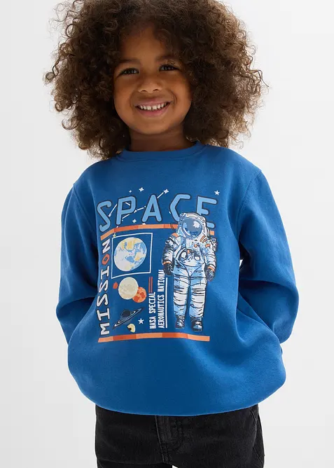 Sweatshirt i mjuk bomullsmix, bonprix