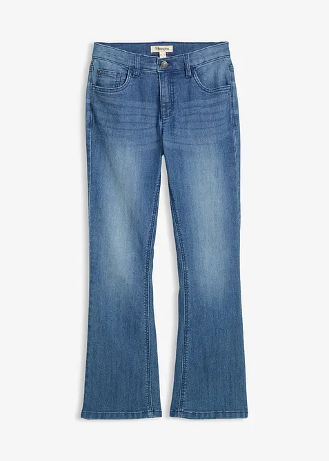 Bootcut-jeans med låg midja, bonprix