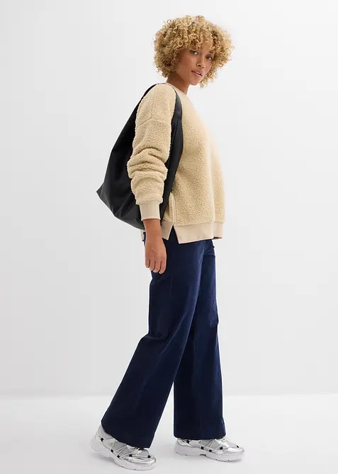 Teddyfleecetröja, bonprix