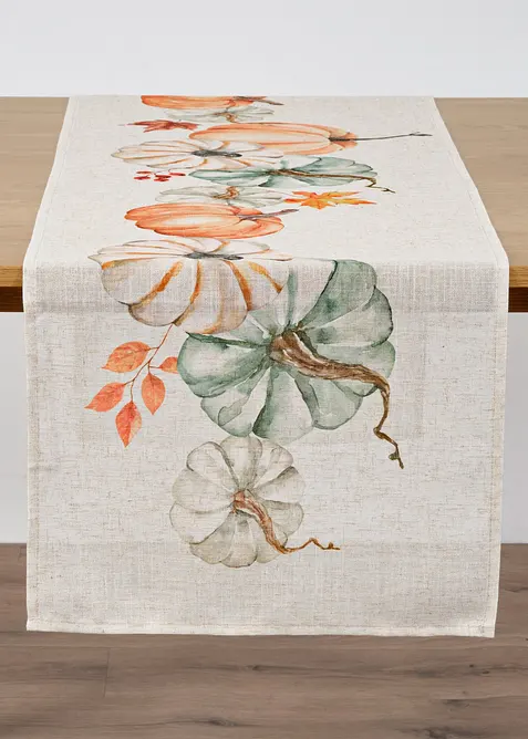 Bordslöpare med lin, bonprix
