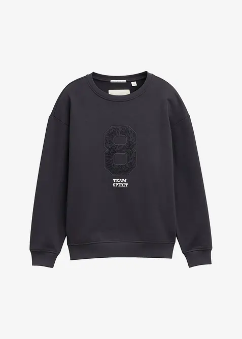 Oversizesweatshirt med applikation från Tom Tailor, Tom Tailor