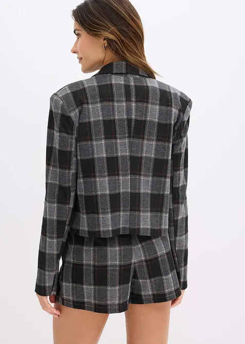 Kort kavaj med dekorknapp, bonprix