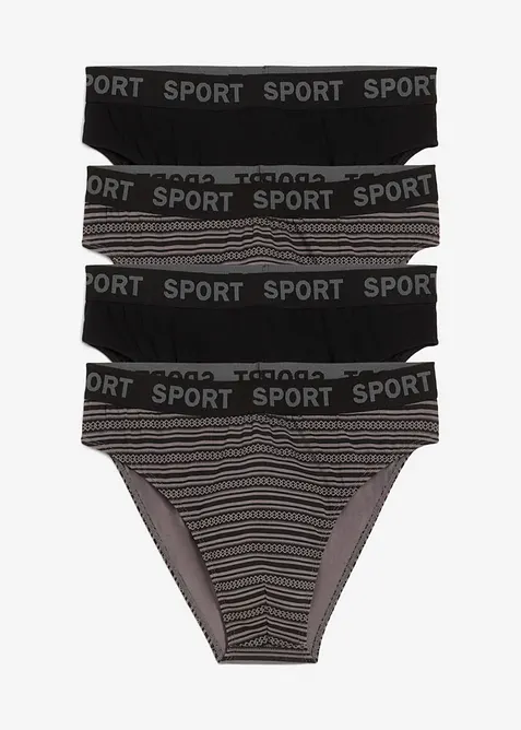 Kalsong med mjuk bomull (4-pack), bonprix