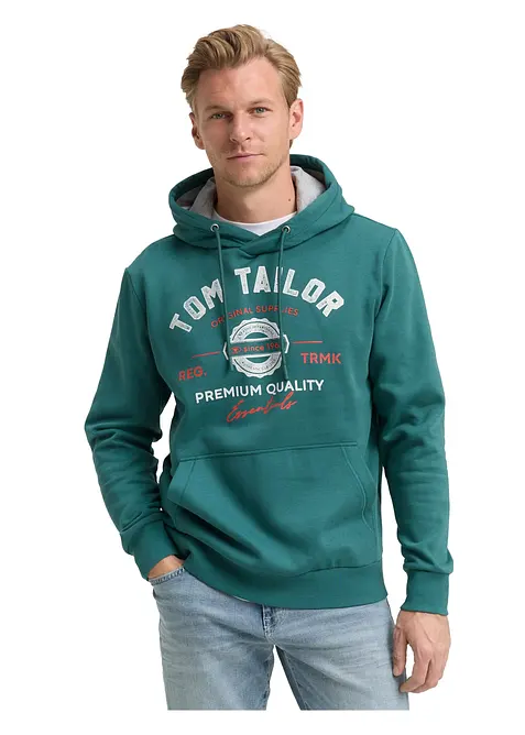 Sweatshirt med huva från Tom Tailor, Tom Tailor