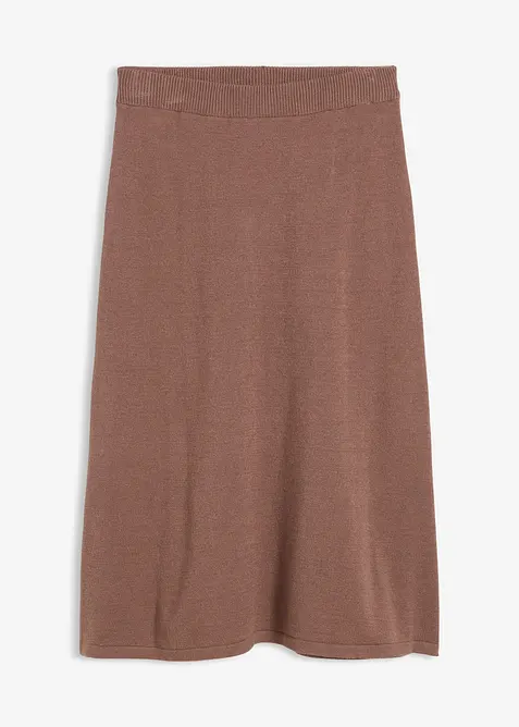 Stickad kjol, bonprix