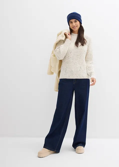 Grovstickad tröja, bonprix