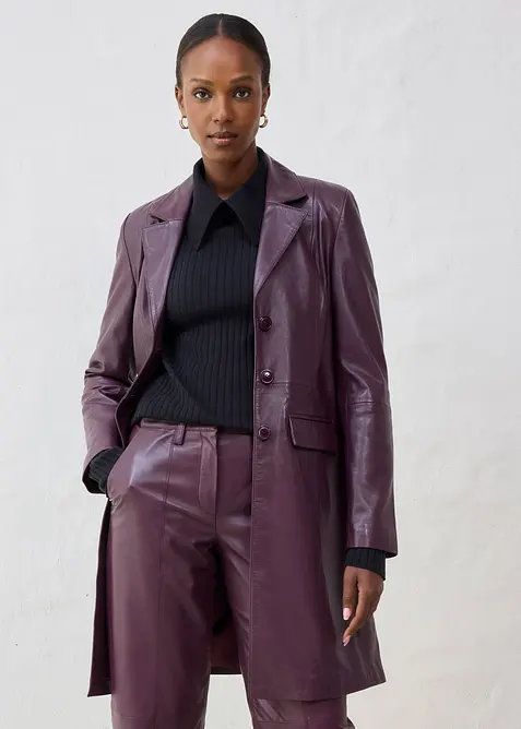 Kavajjacka i lammnappa, bonprix