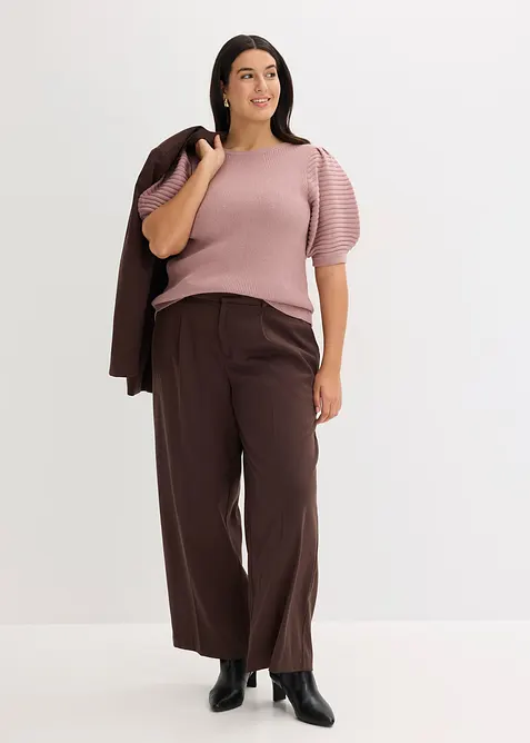 Tröja med ballongärmar, bonprix