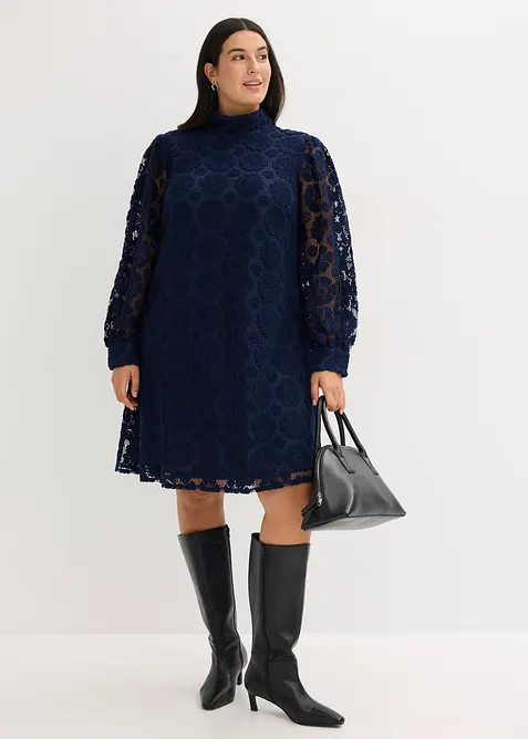Miniklänning i spets, bonprix