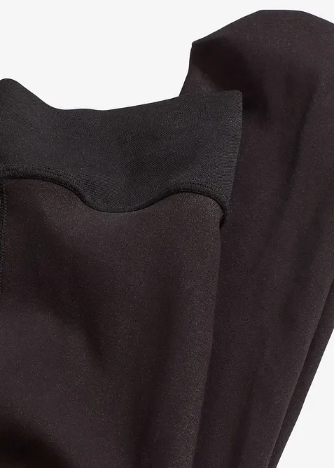 Värmande strumpbyxa med transparent look, bonprix