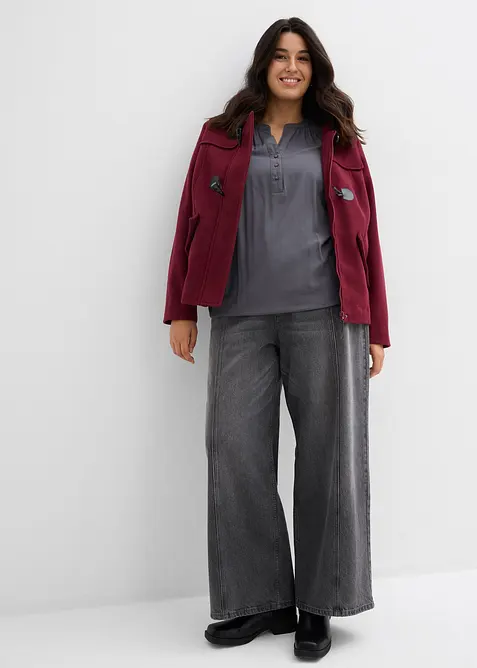 Blustunika i viskos med fint fall, bonprix