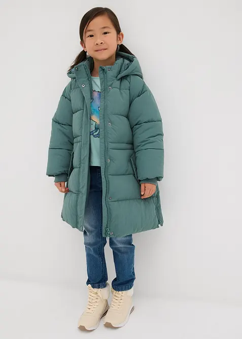 Fodrad täckkappa med reflexdetaljer, bonprix