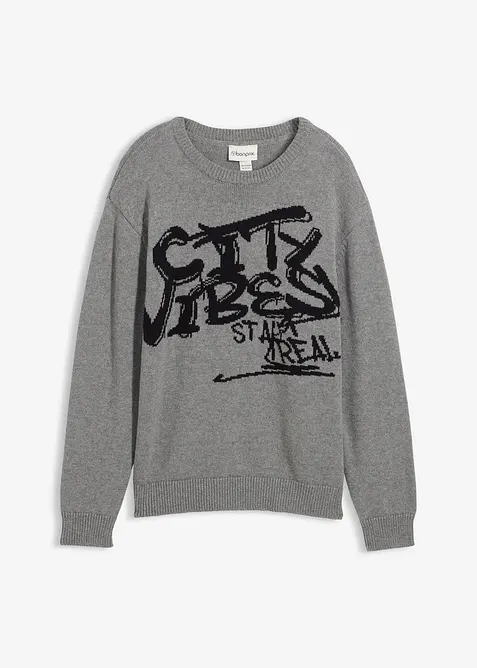 Tröja i bomull, bonprix