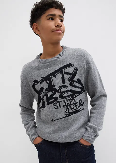 Tröja i bomull, bonprix