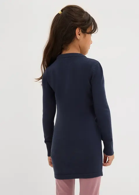 Finstickad tröja med paljetter, bonprix