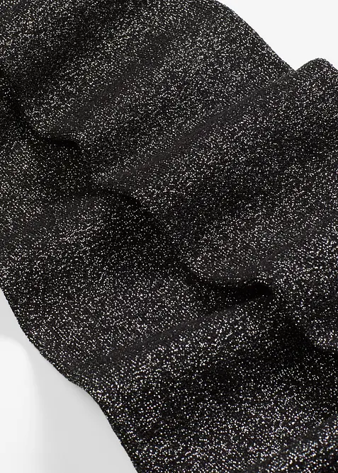 Overknee-strumpor med Lurex och ekologisk bomull, bonprix