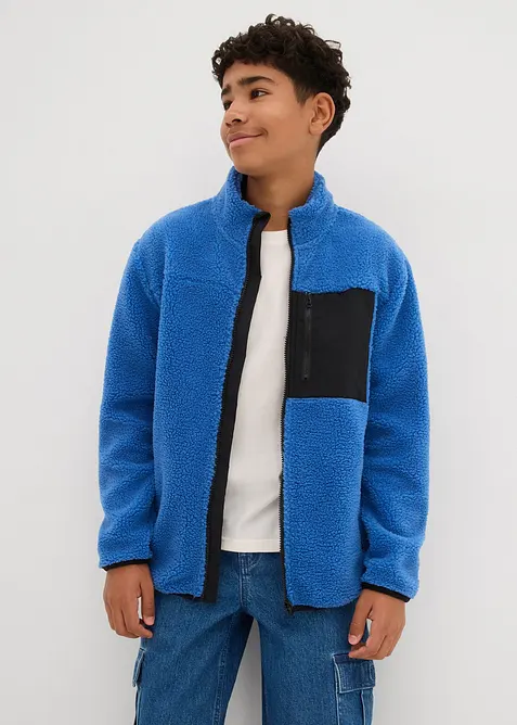 Jacka i teddyfleece, bonprix