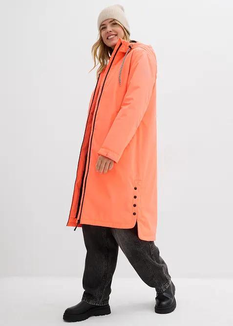 Vadderad mellanl&aring;ng regnkappa, vattent&auml;t, bonprix