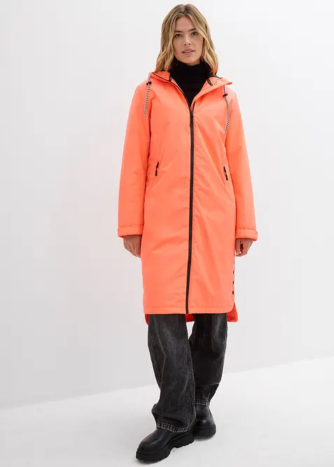 Vadderad mellanl&aring;ng regnkappa, vattent&auml;t, bonprix