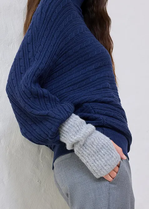 Armvärmare med alpackaull, bonprix