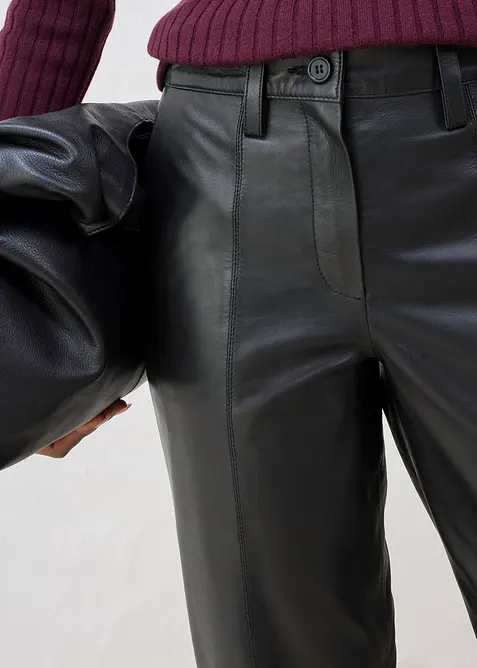 Skinnbyxa i lammnappa, bonprix