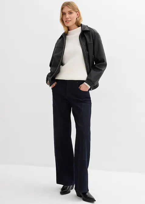 Tröja med ståkrage, bonprix