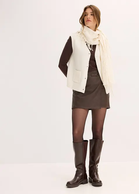 Stickad väst, bonprix