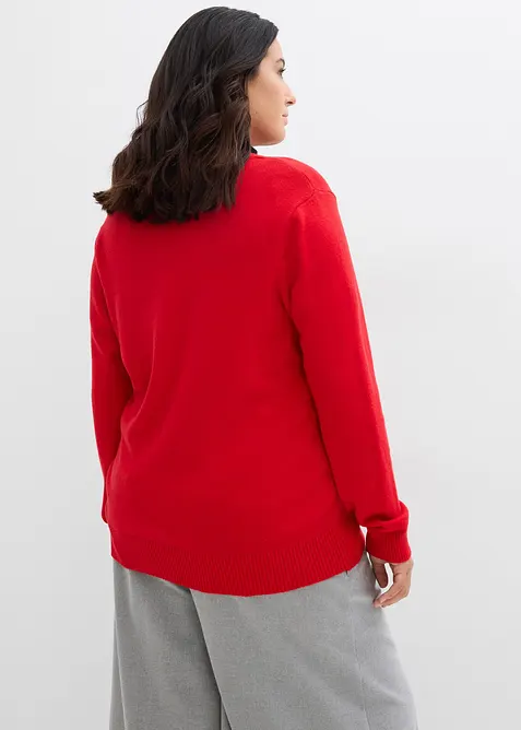 Cardigan i mjuk viskosmix, bonprix