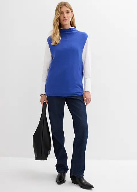 Slipover av ren bomull, bonprix