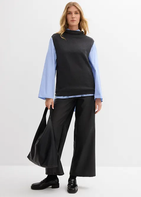 Slipover av ren bomull, bonprix