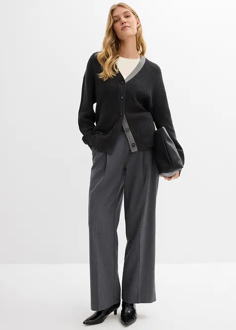 Cardigan av bomull, bonprix