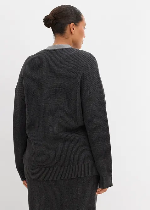 Cardigan av bomull, bonprix