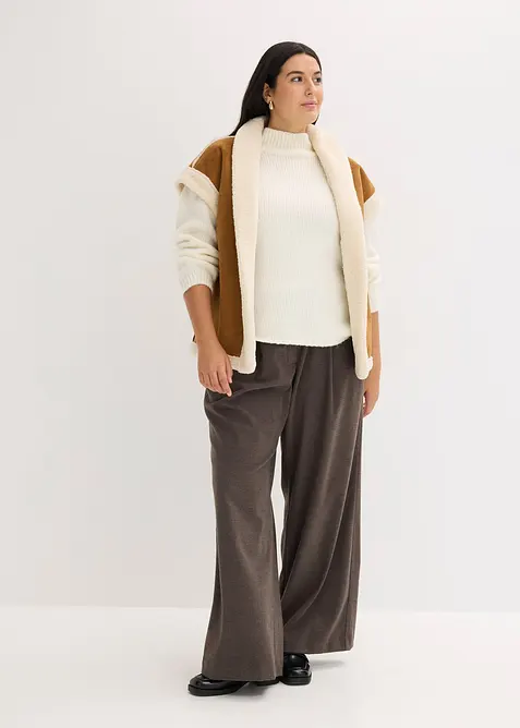 Väst i pälsimitation, bonprix