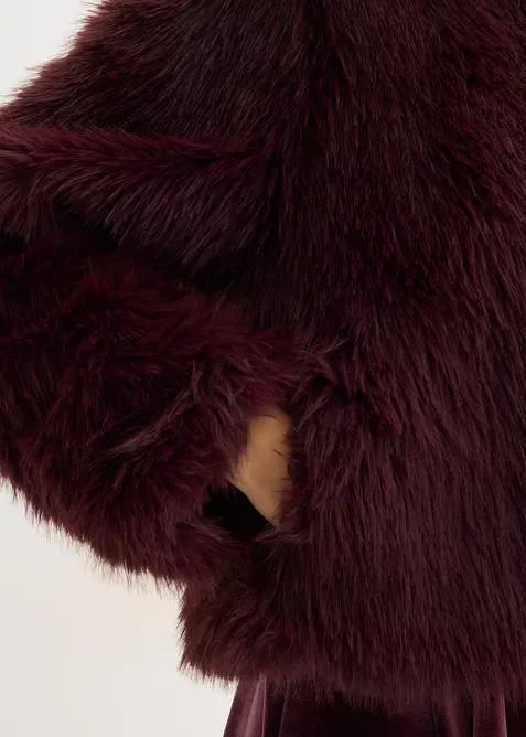 Jacka i pälsimitation, bonprix