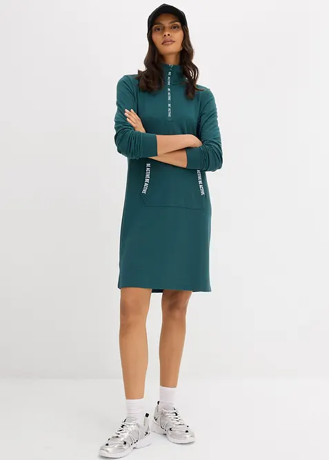 Mjuk jerseyklänning, bonprix