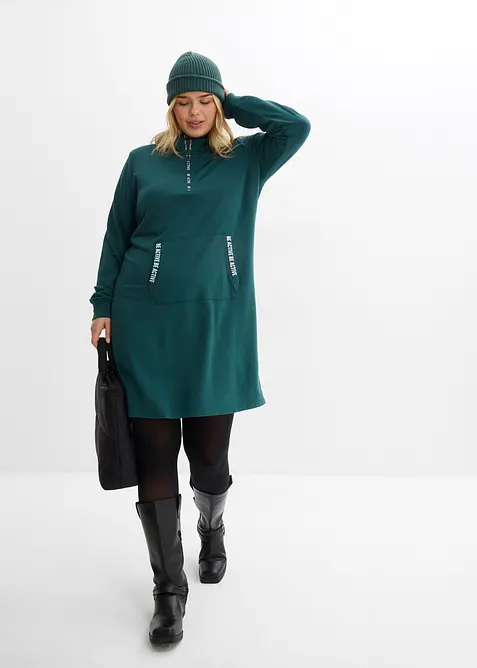 Mjuk jerseyklänning, bonprix