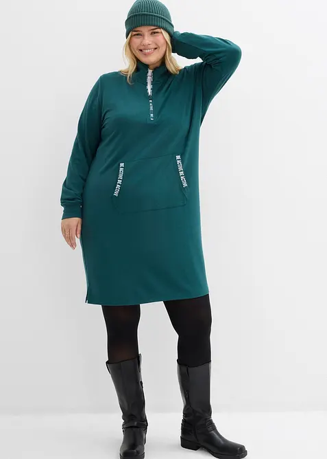 Mjuk jerseyklänning, bonprix