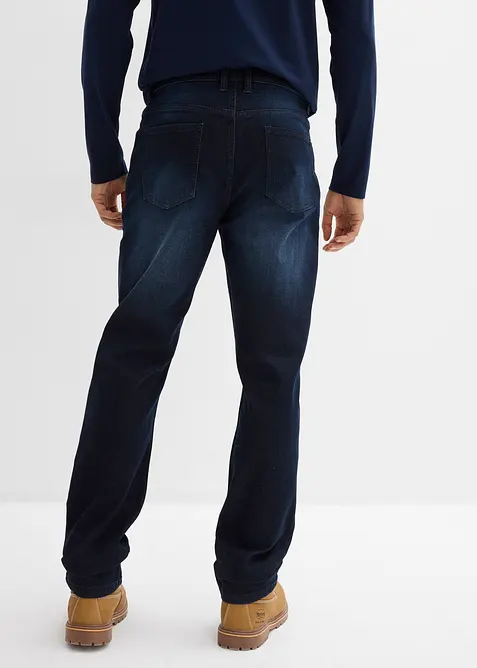 Stretchjeans med bekvämt snitt, normal passform, raka ben, bonprix