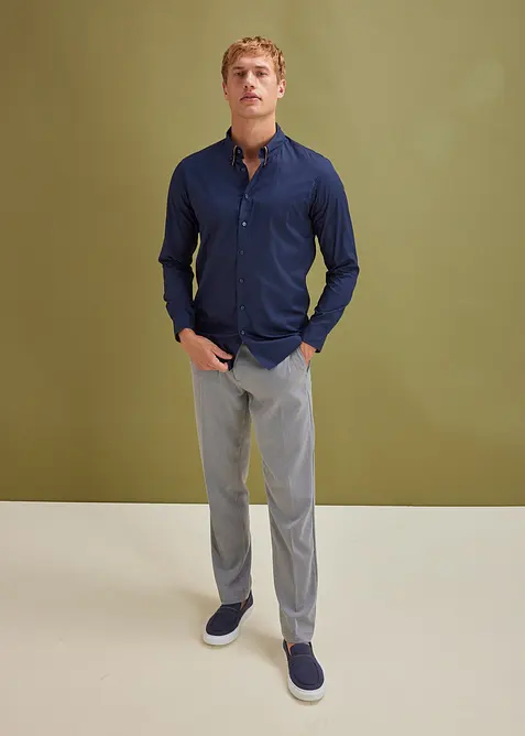 Elegant byxa med pressveck, Regular Fit, bonprix