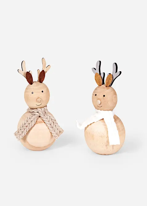 Prydnadsälg (2-pack), bonprix