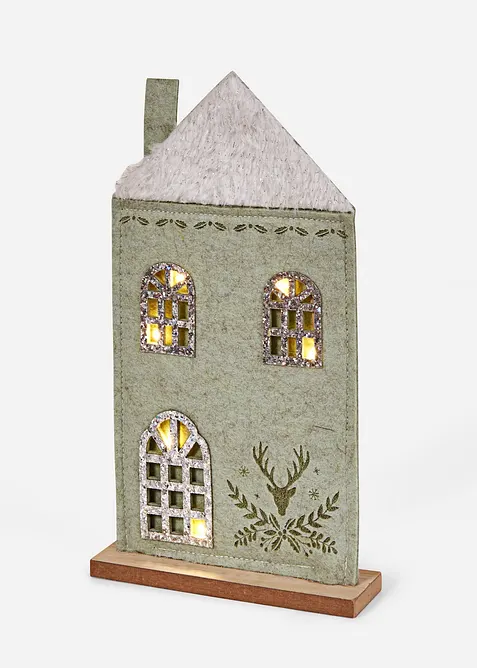 Prydnadshus med LED-belysning, bonprix