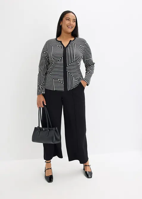 L&aring;ng&auml;rmad topp, bonprix