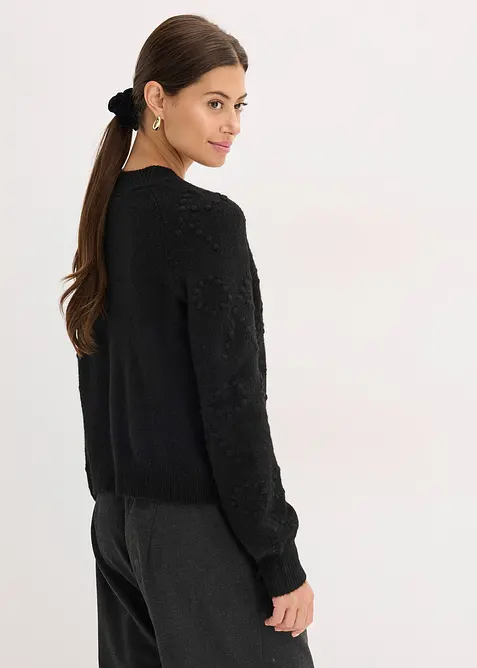 Strukturmönstrad cardigan, bonprix