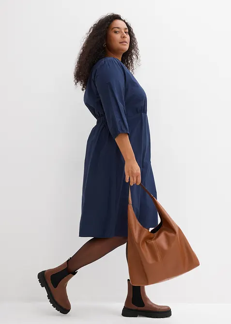 Klänning av ren bomull, bonprix