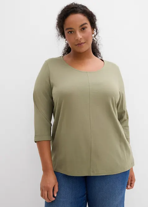 Topp av ren bomull, bonprix