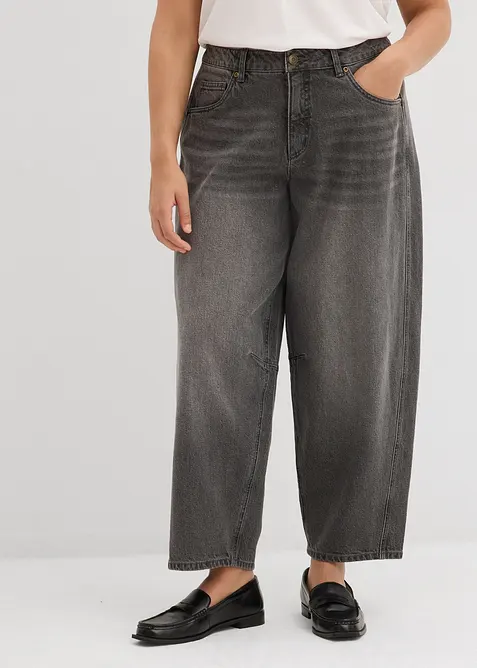 Ballon Jeans Mid Waist, bonprix