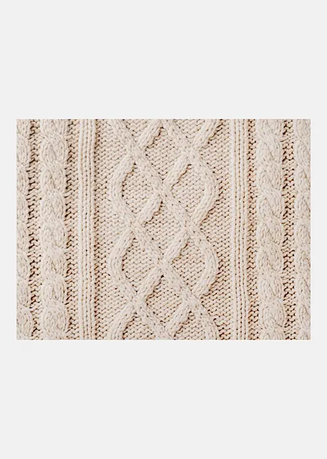 Dörrmatta med stickad look, bonprix