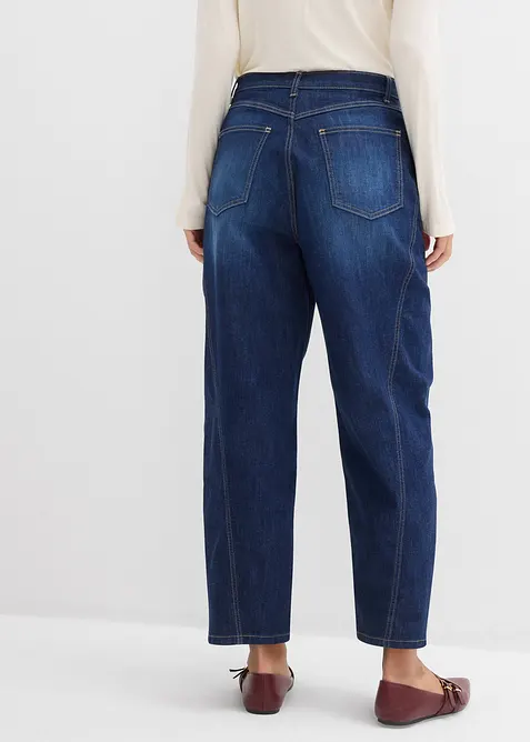 Baggy jeans med High Waist, bonprix