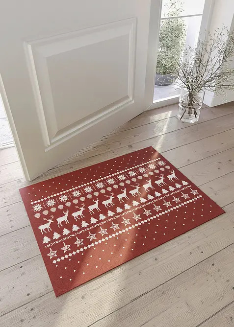 Dörrmatta med julfint motiv, bonprix