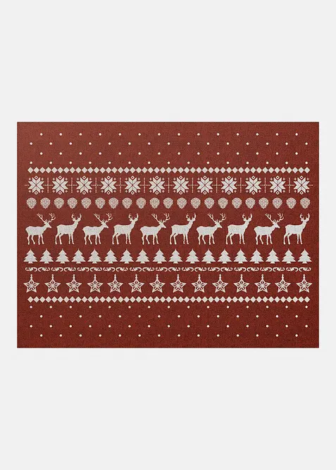 Dörrmatta med julfint motiv, bonprix